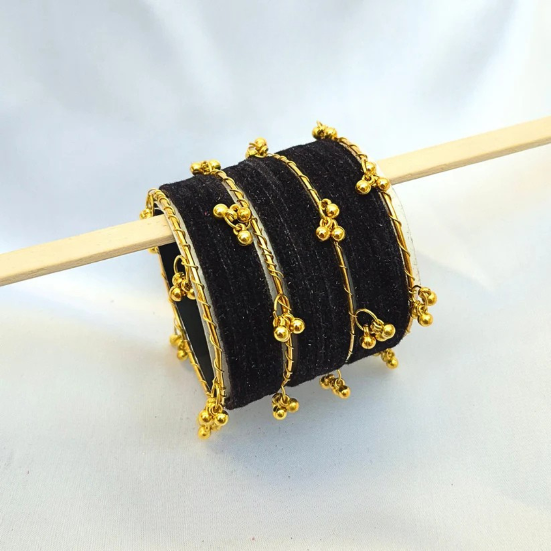 black Golden Viral Kashmiri Bangels